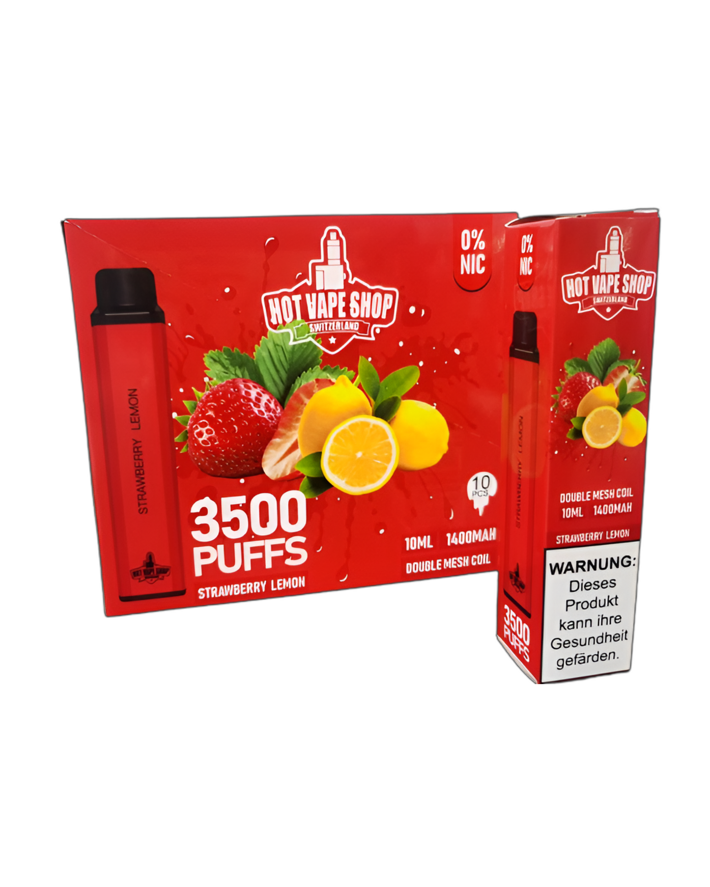 Hot Vape Shop Vape Pen 3500 Puffs - Einweg Vape - Nikotinfrei