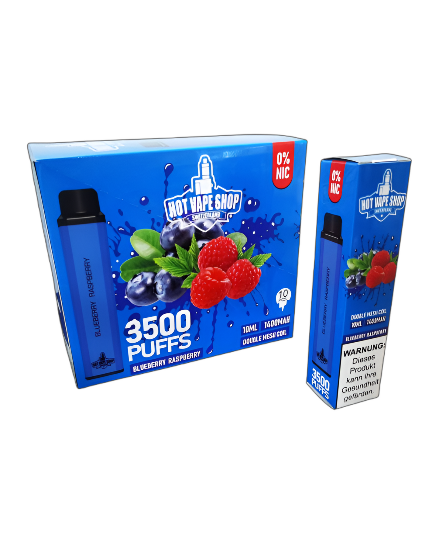 Hot Vape Shop Vape Pen 3500 Puffs - Einweg Vape - Nikotinfrei