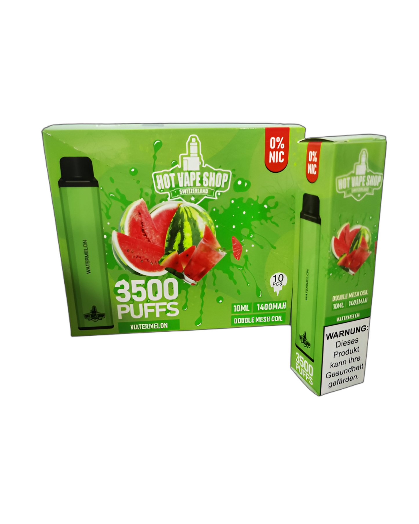 Hot Vape Shop Vape Pen 3500 Puffs - Einweg Vape - Nikotinfrei
