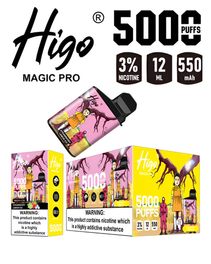 HIGO 5000 PUFFS - VAPEPEN - MIT NIKOTIN